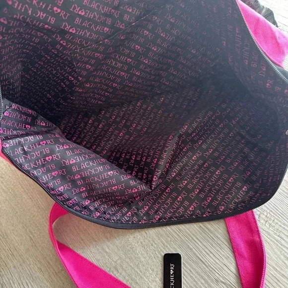 DEADSTOCK Blackheart Hot Topic Skull tote bag - Picture 5 of 5